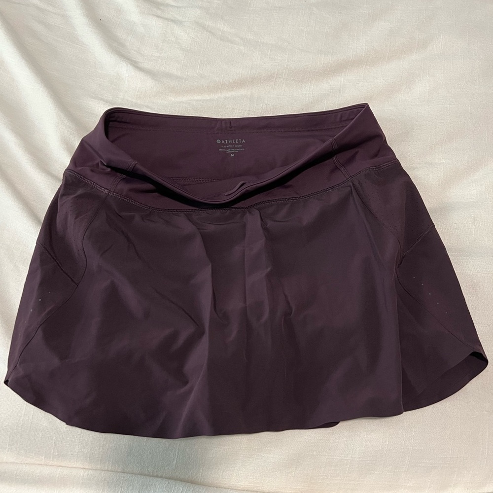 Athleta 14” Run With It skort medium